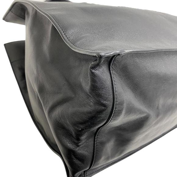 SAINT LAURENT 686266 Rive Gauche Tote Bag Handbag Black - Picture 4 of 15